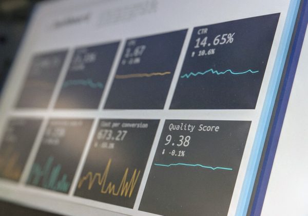 Analytics dashboard showing performance metrics, representing the Support Ticket Triage Bot project